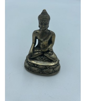 Bouddha en argent massif