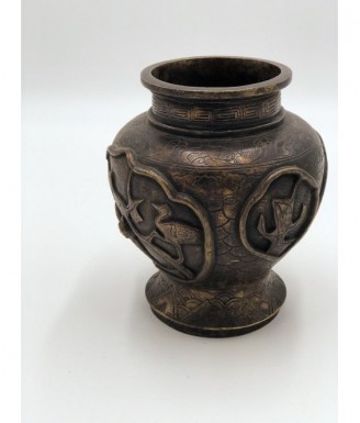 vase chinois en bronze