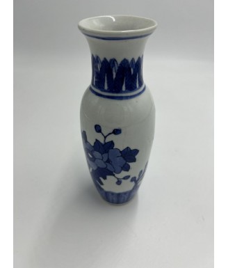 Petit vase bleu blanc,...