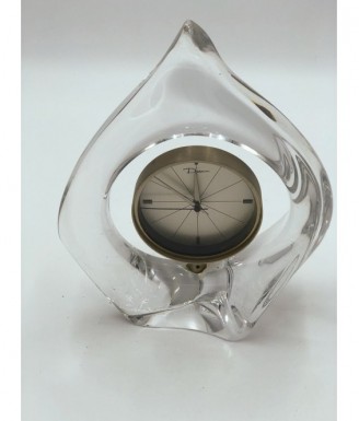 horloge en cristal de DAUM
